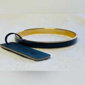 NWT J. crew Black & Good bangle